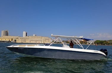 Boat 38ft Private for Island hopping in Cartagena de Indias