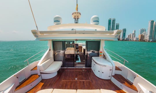 Charter this Beautiful Azimut 62s Motor Yacht 