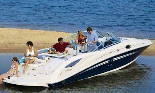 Luxury New 34ft Power Boat Witty in NY Harbor
