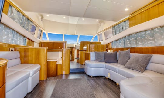 55' Viking Motor Yacht - Best Yacht for Party