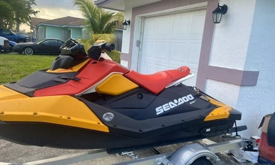 2022 Seadoo Spark with Bluetooth Audio for rent in Miami Beach Florida
