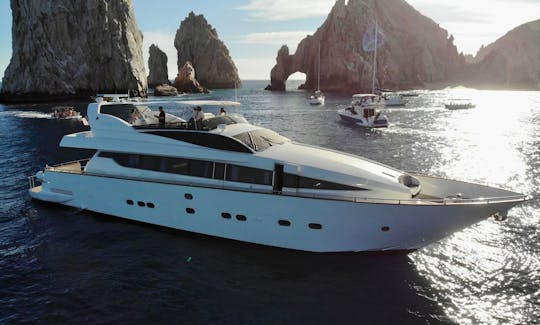 Luxury 97ft Mega Yacht Charter in Cabo San Lucas!