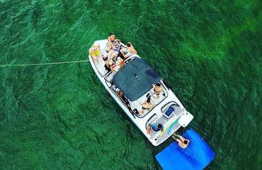 Rent this Deckboat for 9 people in Miami, Florida