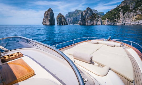 Capri Day Tour on Aprea Mare Motor Yacht