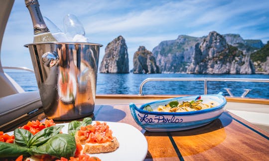 Capri Day Tour on Aprea Mare Motor Yacht