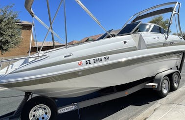 Stunning 2007 Ebbtide 2400 Mystique bowrider deck boat- perfect for water sports or just hangin out!