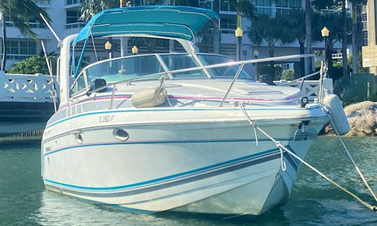 ALL FEES INCLUDED! Experience Miami from the deck of Formula 27PC Thunderbird.