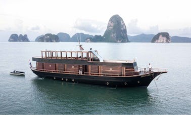 Maha Bhetra - 90ft Traditional Wooden Yacht in Phuket