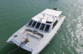 Pre-Summer special prices !! Book your 56’  luxury yacht with jacuzzi. This is One of a kind.