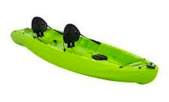 2022 Lifetime Kokanee 10.5 foot Tandem Kayak 24 Hour Rental Killington