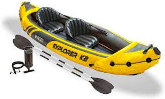 2022 Explorer Inflatable Single Kayak 24 Hour Rental Killington