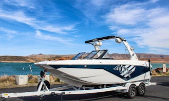 Surf's Up! 🏄 Ultimate Surf Boat Experience At Sand Hollow 🌊 Fully Chartered ATX 22 Type S 🛥️
