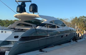54' Pershing Yacht (Open Bar and 1 Hour Jet Ski Included)