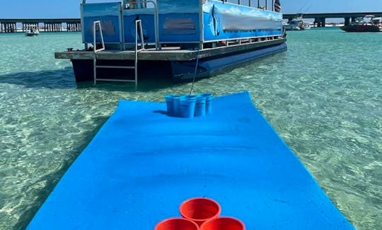 Rent this 40' Party Pontoon for up to 12 passengers in Destin