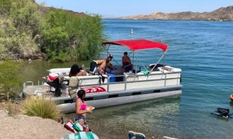 Rent 24' Sun Tracker Party Barge for 13 people in Apple Valley, CA