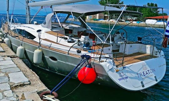 MGV TREATON / Private 3 Days Trip to Elounda, Spinalonga, Agios Nikolaos with Elan Impression 514 sailing boat (53 ft) from Heraklion Port, Crete, Greece