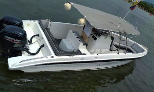Rent this Center Console for 10 people in Cartagena de Indias