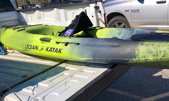 Ocean Kayak Caper 11ft Kayaks on Lake Conroe