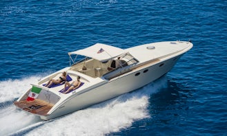 Tornado 45 Motor Yacht for Rent from Maiori or from any pier on the Amalfi Coast