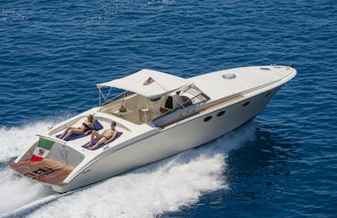 Tornado 45 Motor Yacht for Rent from Amalfi Coast