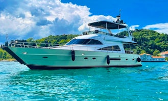 3 Cabins Luxury Motor Yacht with flybridge
