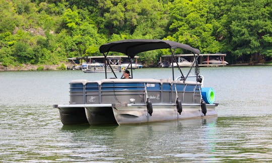 Premium 11 Guest Tri-toon Party Boat Rental - Lake Travis: 10:30AM-2:30PM
