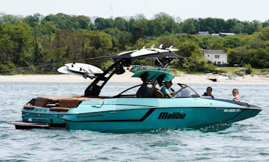 ''Over The Top'' Malibu 24mxz Bowrider Rental in Northport, New York