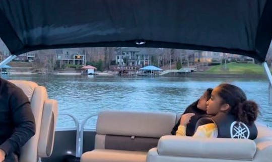 Party, Swim, Relax and enjoy 2022 Suntracker Party Barge Pontoon rental on Lake Norman