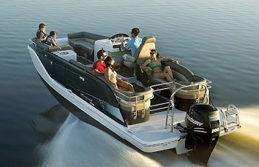 Lake Havasu: 2022 Luxury Pontoon Boat for charter! Good for up to 15 people! GB03