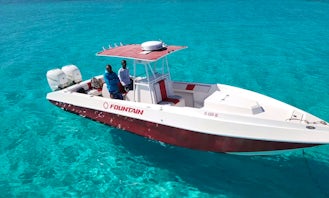34ft Fountain Center Console Rental in Nassau, New Providence