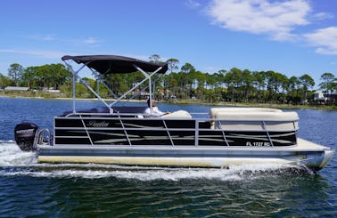 Bentley Pontoon Boat for Crab Island Destin & FWB