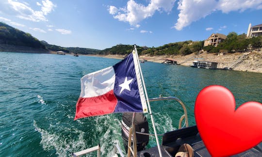 Lowes Boat SF212 Pontoon Rental In Austin, TX