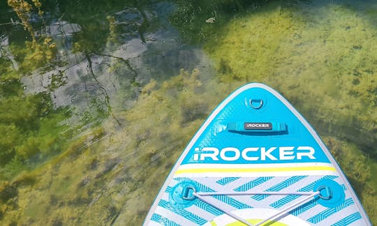 Prancha de stand up paddle iRocker de 11 pés para alugar em Green Bay