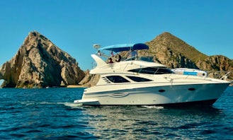 40' Silverstone Spot Bridge Luxury Yacht for rent in Cabo San Lucas