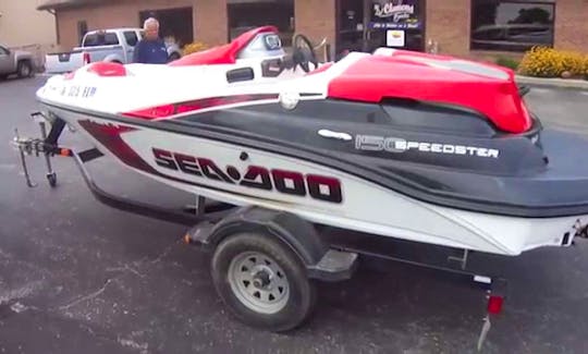 2007 Seadoo Speedster Jet Boat for Rent on the Potomac River