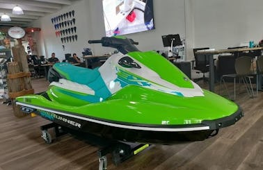 Green Yamaha EX Jet Ski for rent in Chesapeake Beach Maryland