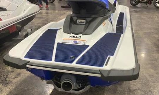 Blue Yamaha EX Jet Ski for rent on Potomac River