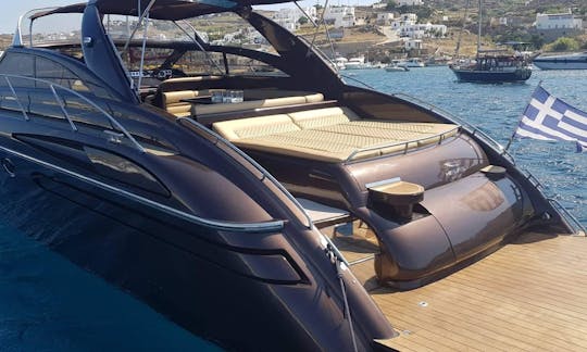 Yate de lujo Princess V55 en alquiler en Mykonos