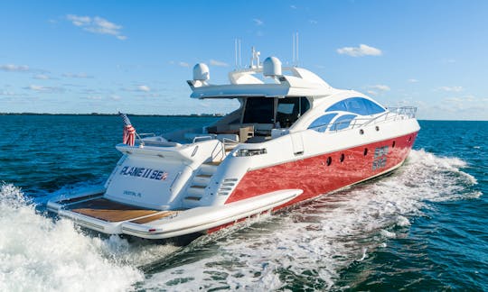 100' Azimut Luxury Boat, The Most Elegant In Miami, Florida! ⭐⭐⭐