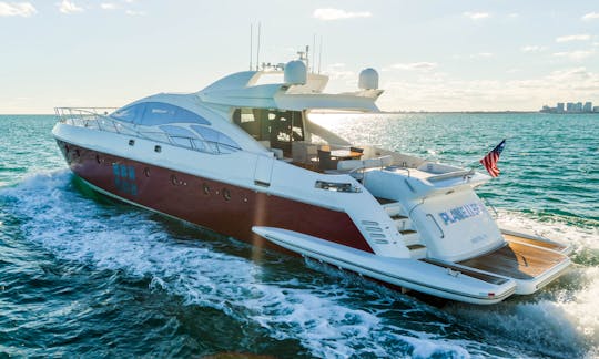 100' Azimut Luxury Boat, The Most Elegant In Miami, Florida! ⭐⭐⭐