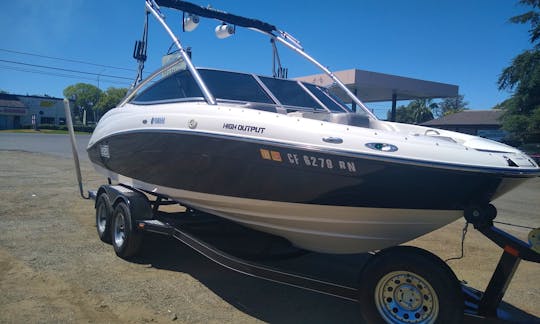 Rent Top of the line 22ft Yamaha 212x Wakeboat in Roseville