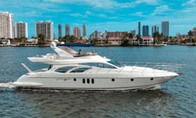 💥Hit the Water in Style with this 62' Azimut for up to 12 in Miami 