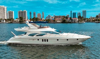 💥Hit the Water in Style with this 62' Azimut for up to 12 in Miami Beach