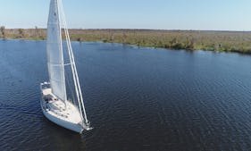 Sailing on Lake Pontchartrain with 52ft Shannon Sailing Yacht!