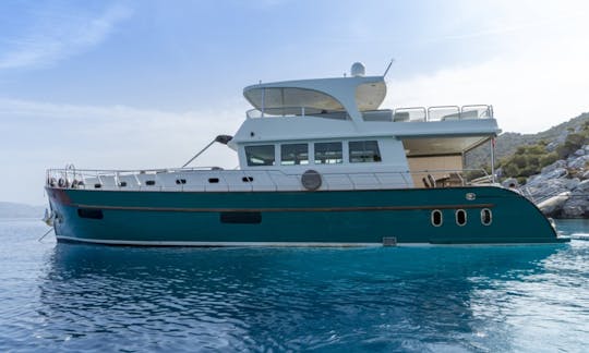 20 mt 4 Cabins Trawler Charter in Bodrum