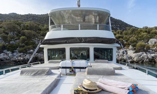 20 mt 4 Cabins Trawler Charter in Bodrum