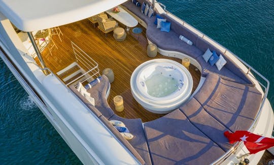 Alugue o V-50 Power Mega Yacht em Mugla, Turquia