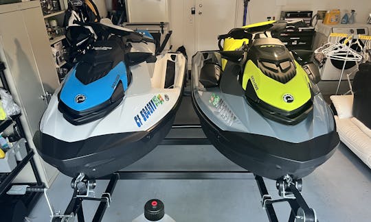 $600 Double Sea-Doo Jetski GTI-S170 & Fish Pro