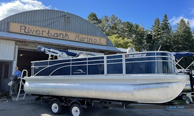 Alquiler de pontones de pesca Bennington en Baudette, Minnesota