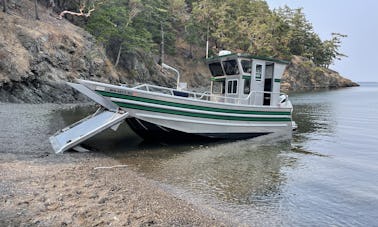 Book the San Juan Island Tours Aboard Custom Landing Craft with Us!